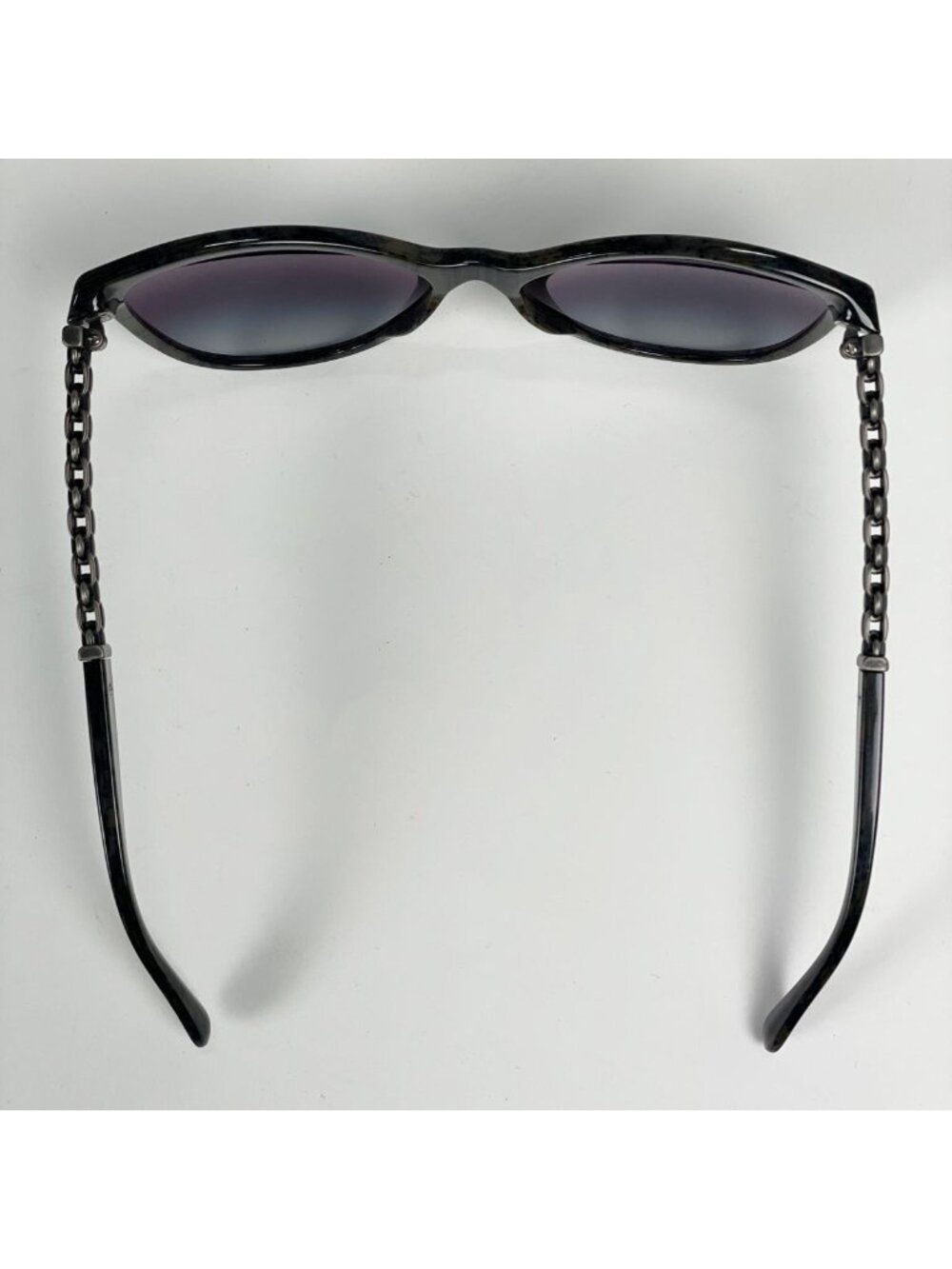 Chanel Sunglasses CC Logo Eyewear Gradient Acetate Black - Picture 3 of 7